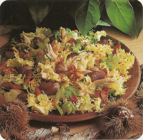 Salade de dinde aux marrons