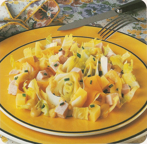 Salade d'endives panachée