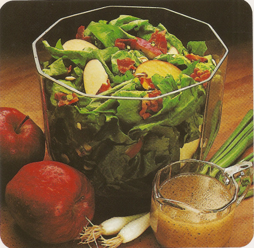 Salade d'épinards crus