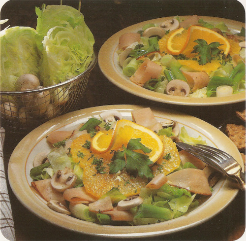 Salade au blanc de dinde
