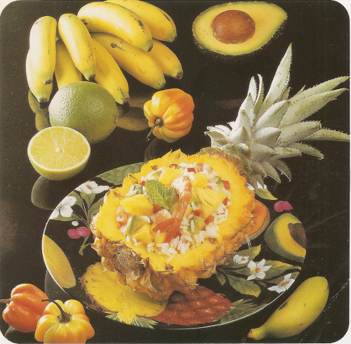 Ananas en salade à la créole