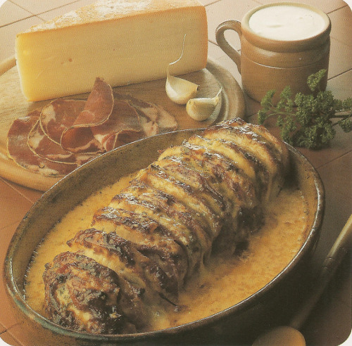 Noix de veau fromagère