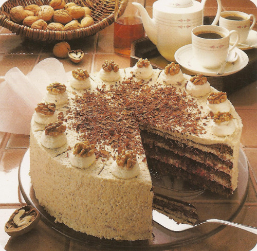 Gâteau au chocolat et cassis