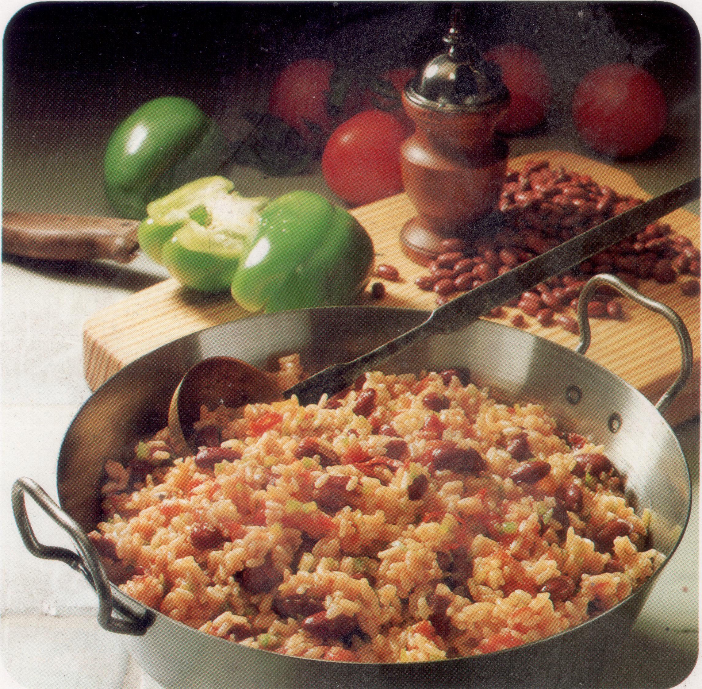 Riz aux haricots rouges
