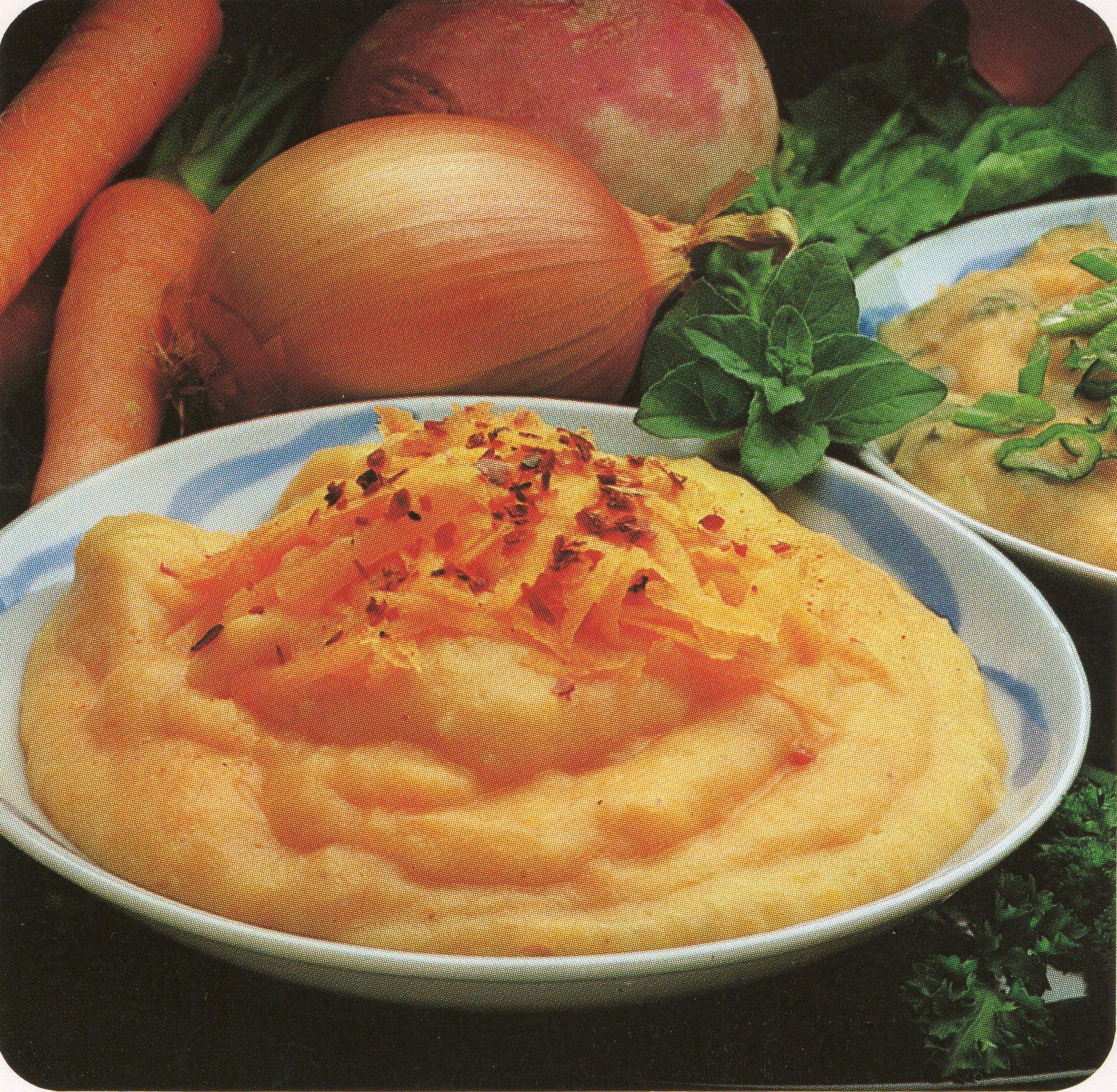 Purées de légumes
