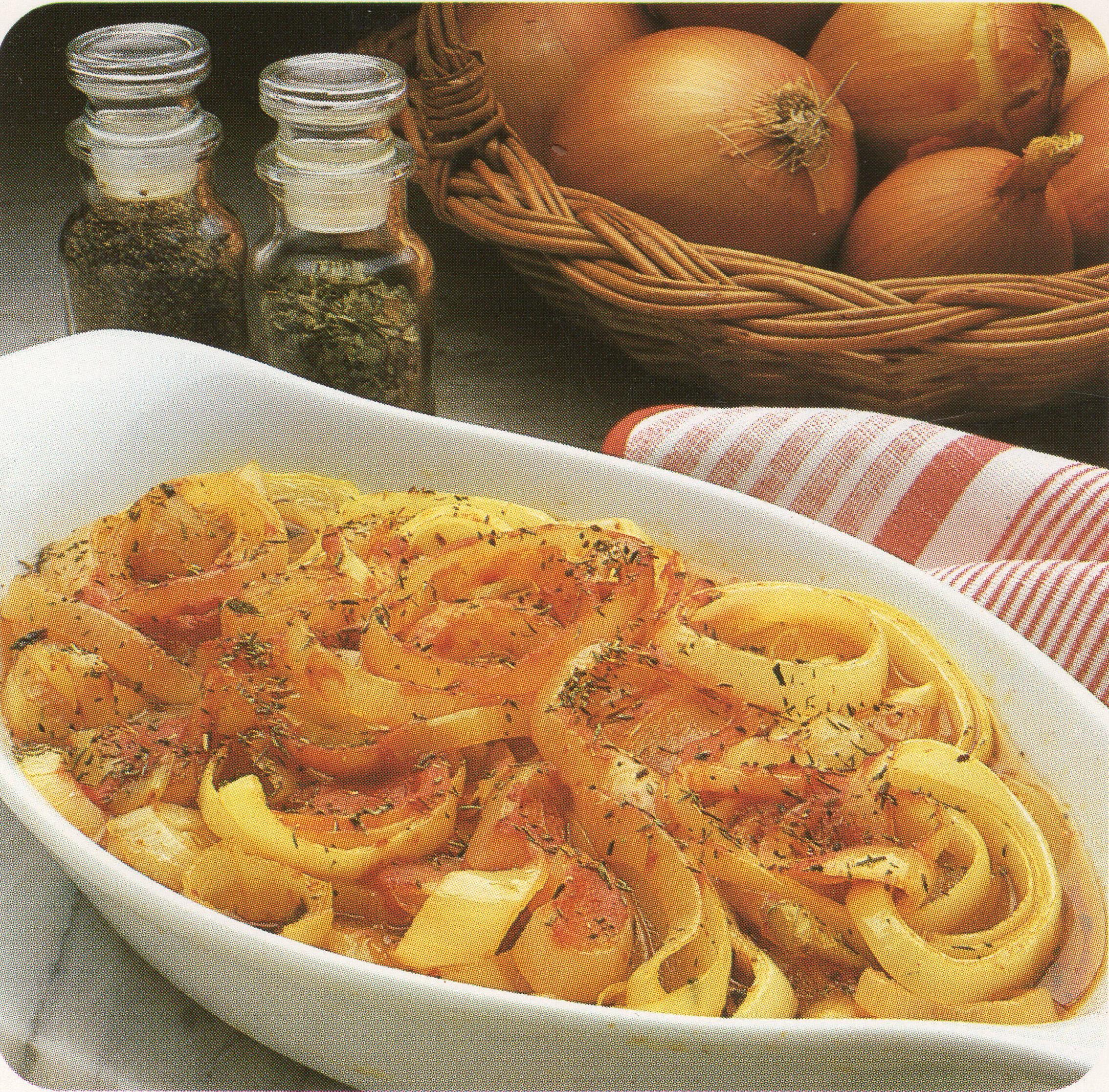 Oignons aux herbes