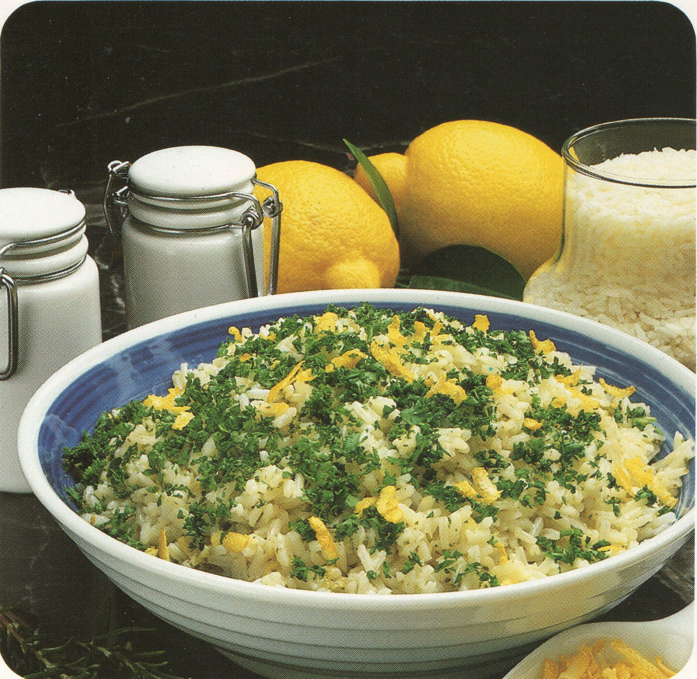 Riz au citron