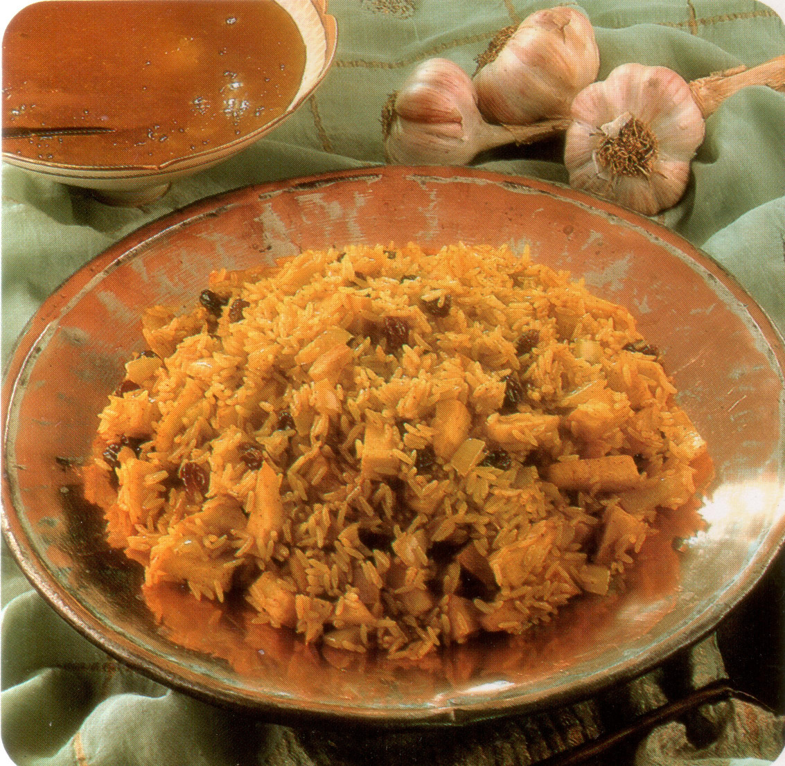 Riz épicé aux pommes