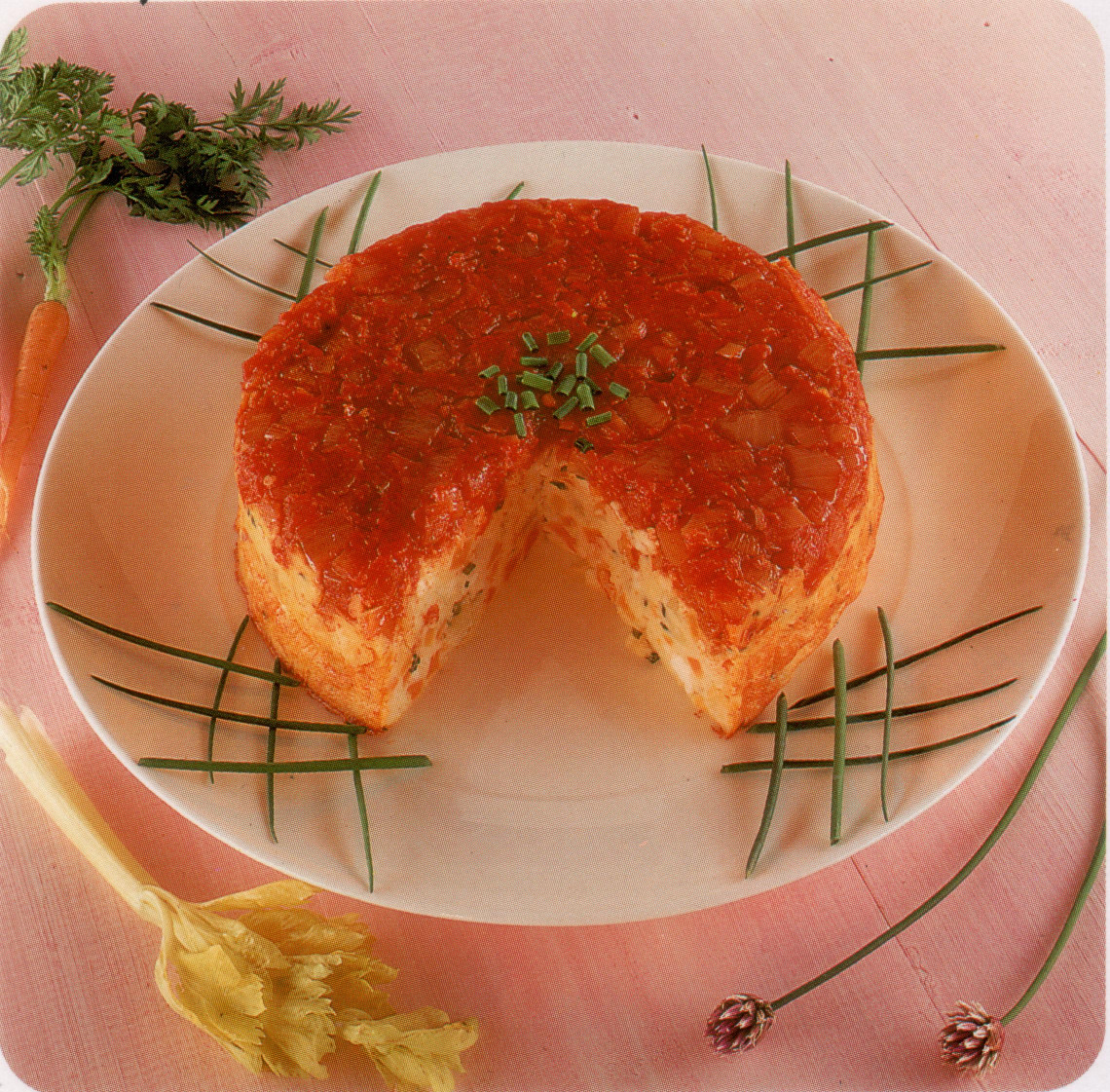 Gratin de légumes au fromage frais