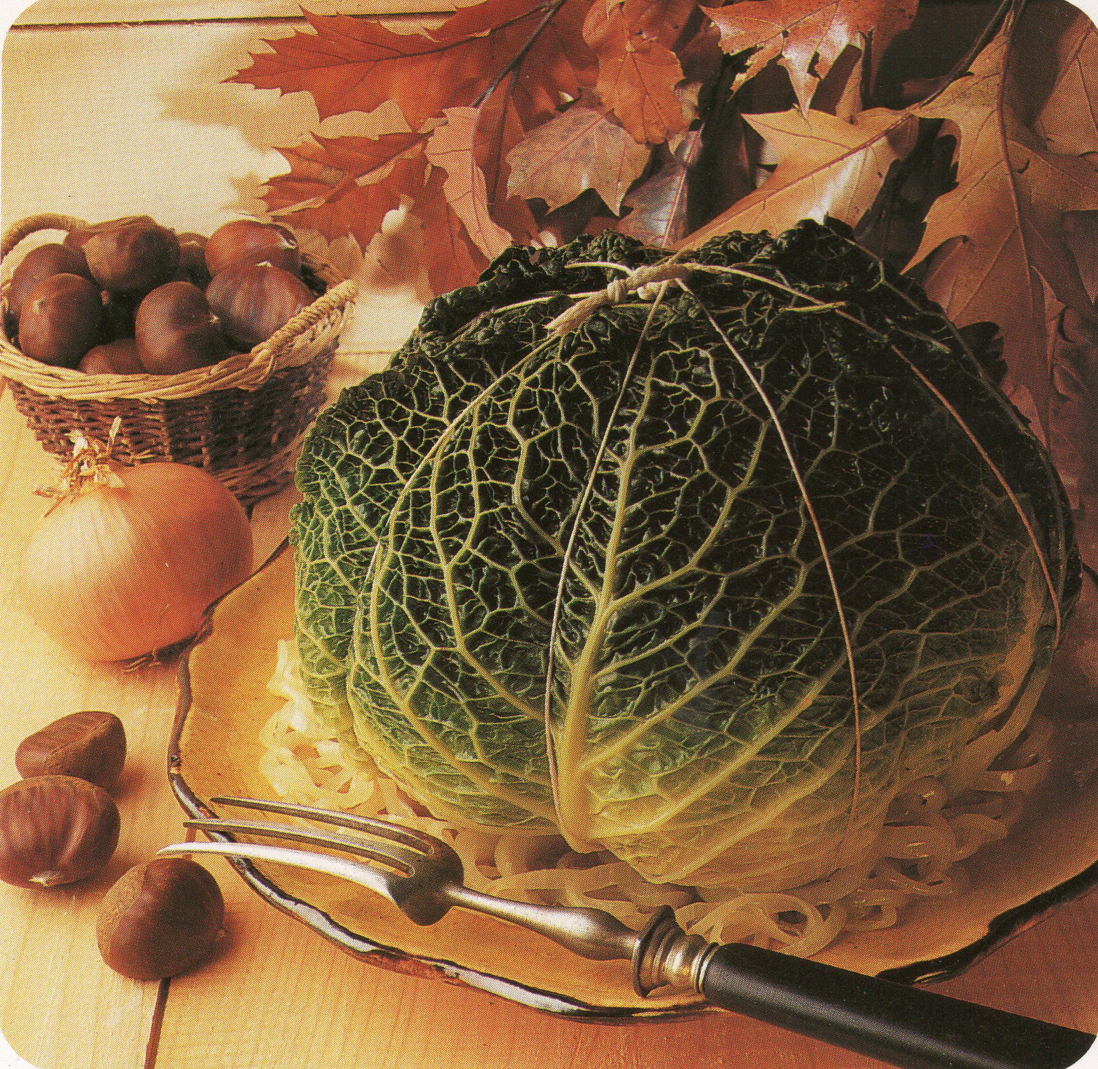 Cocotte de chou aux châtaignes