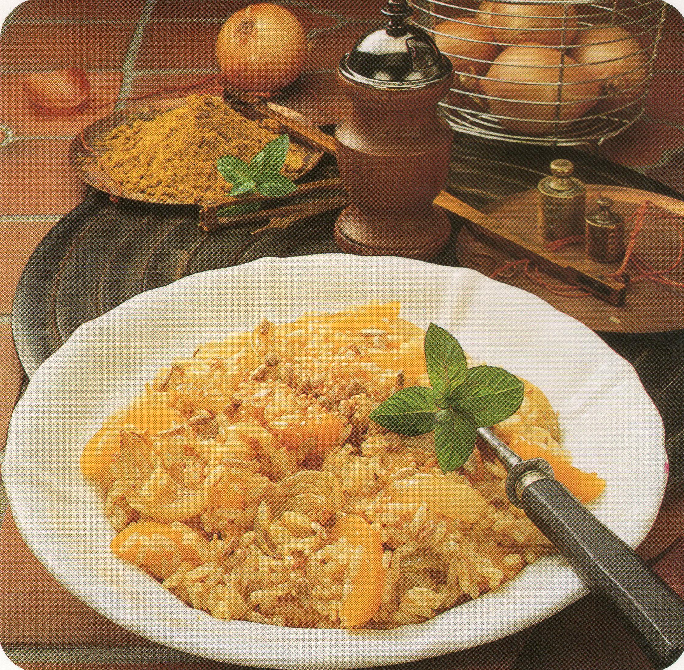 Riz aux abricots