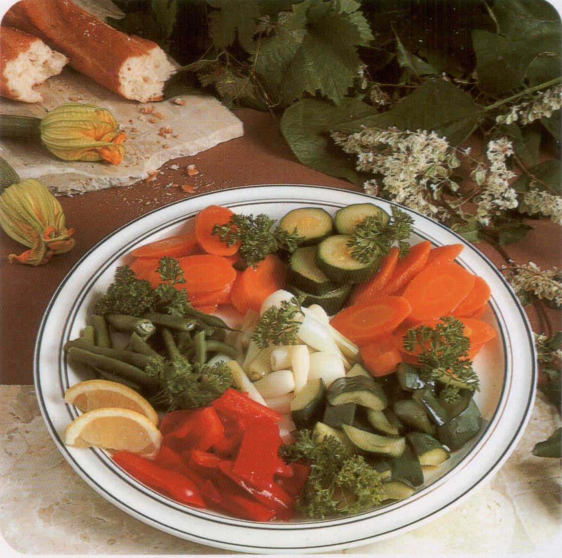 Assiette jardinière