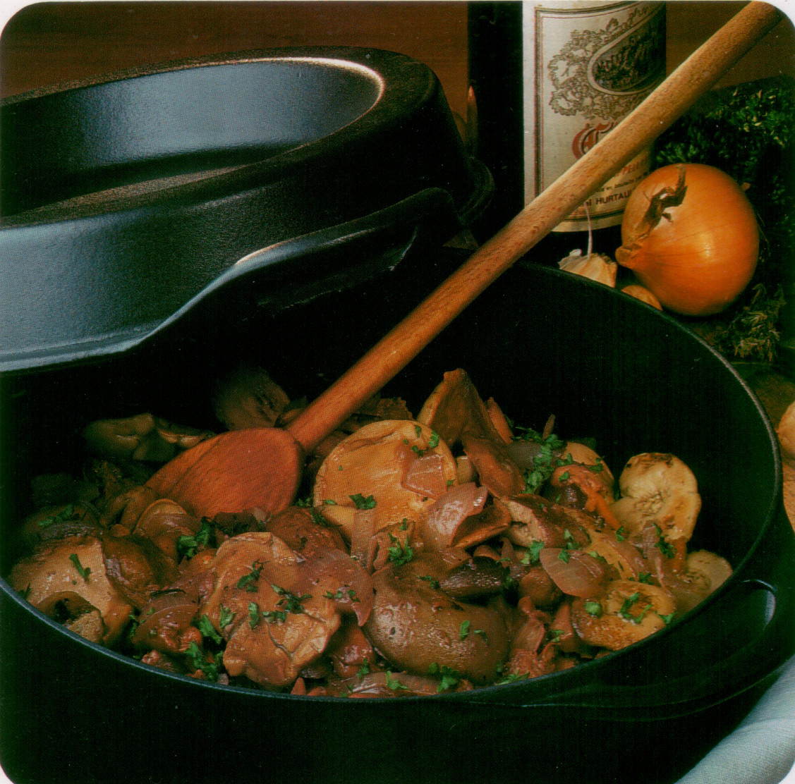 Cèpes en daube