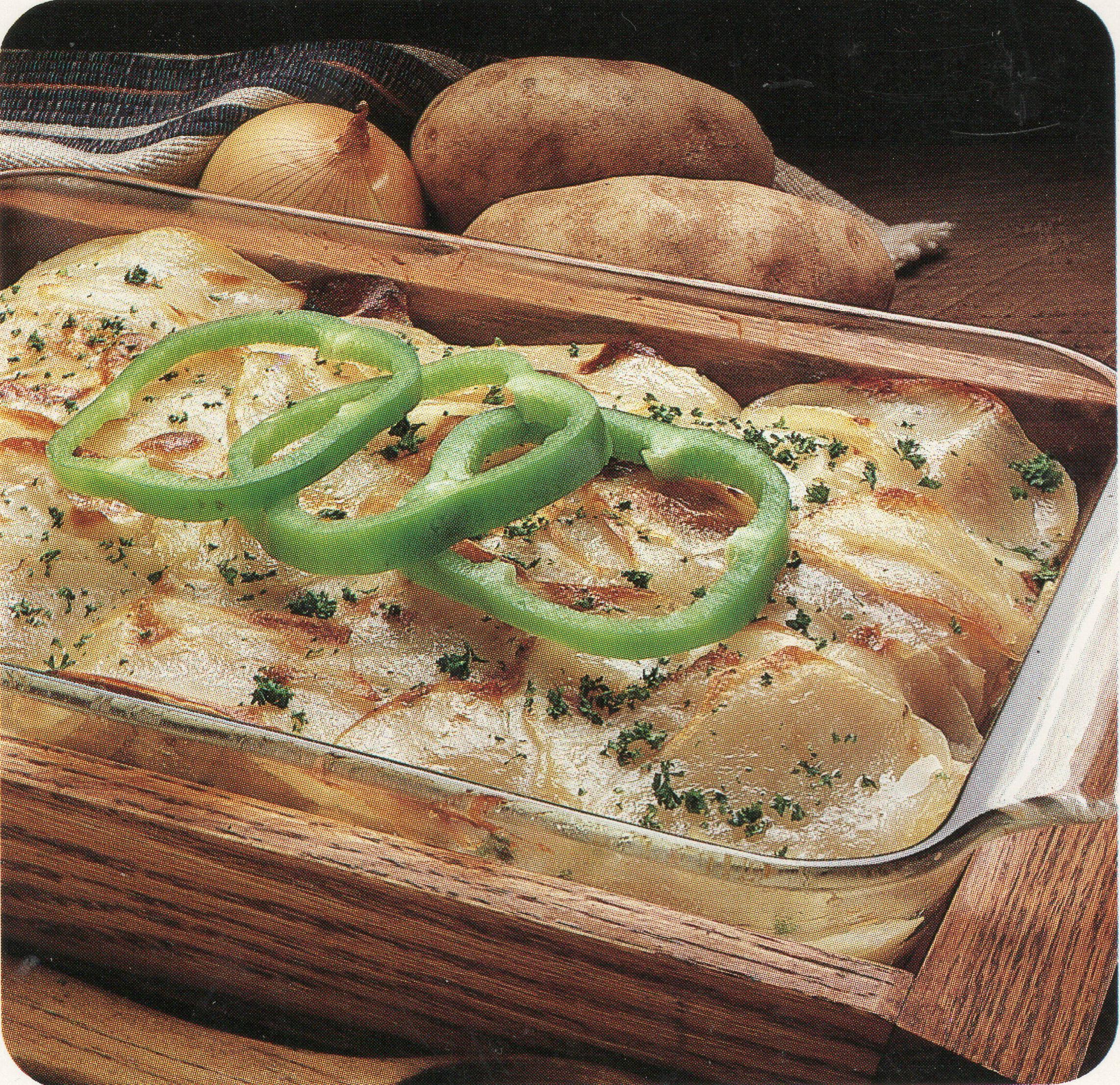 Gratin de pommes de terre à la crème