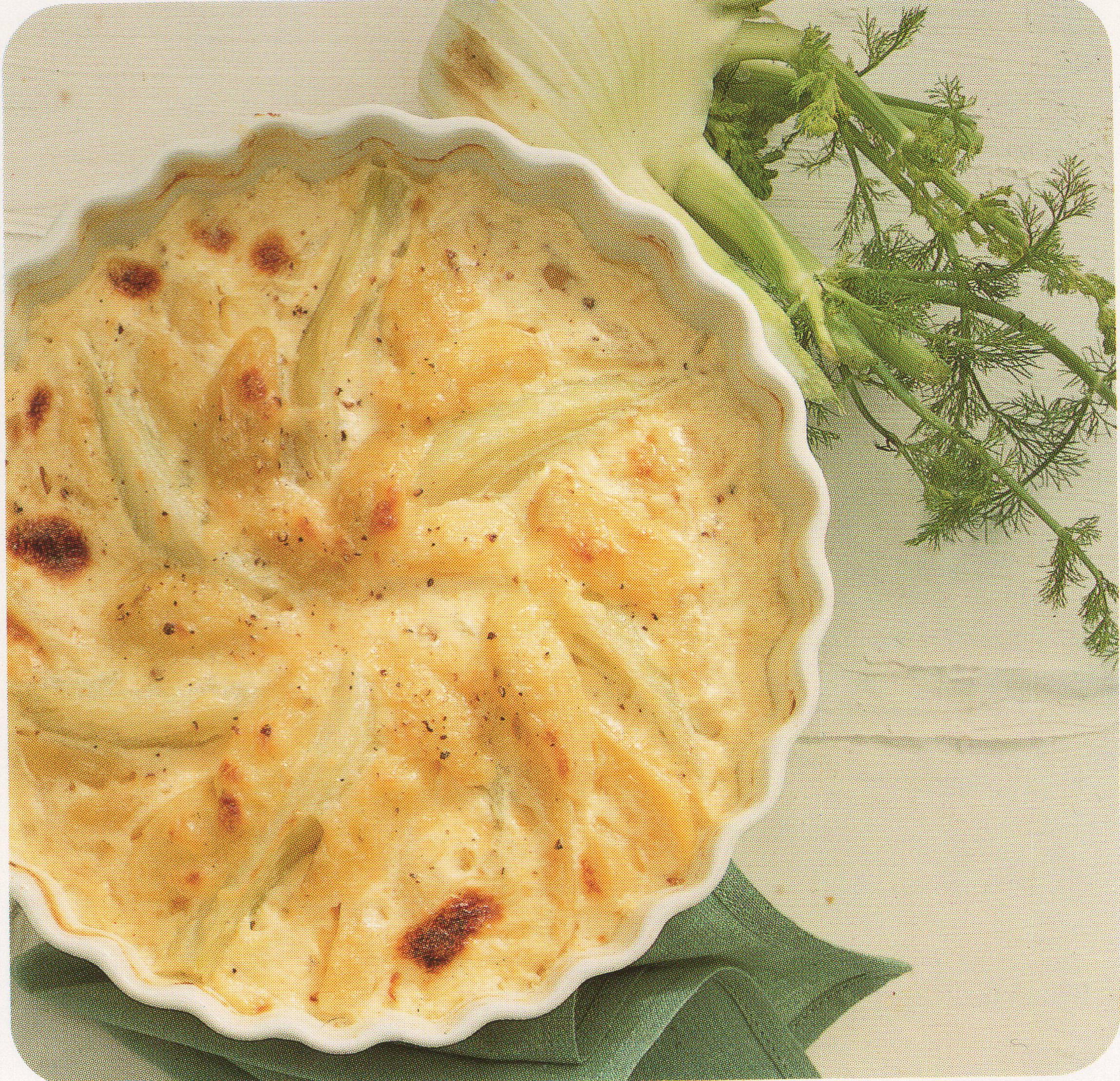 Gratin de pommes de terre et de fenouil
