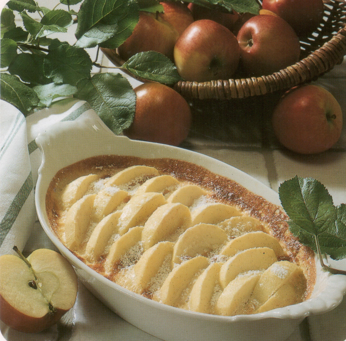 Gratin de pommes à la normande