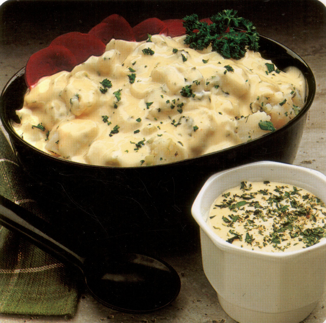 Salade de pommes de terre veloutée
