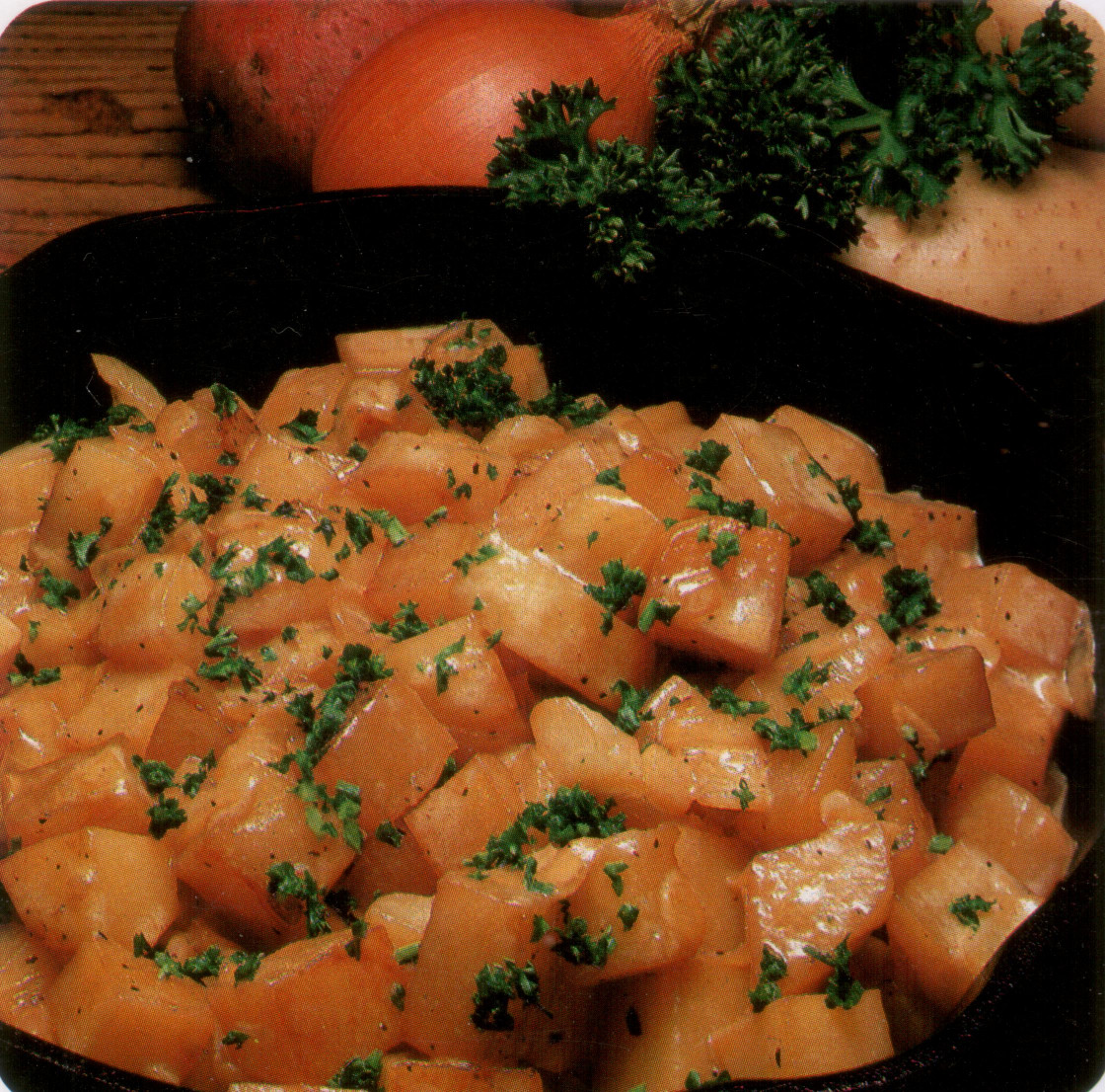 Pommes de terre au poivre noir