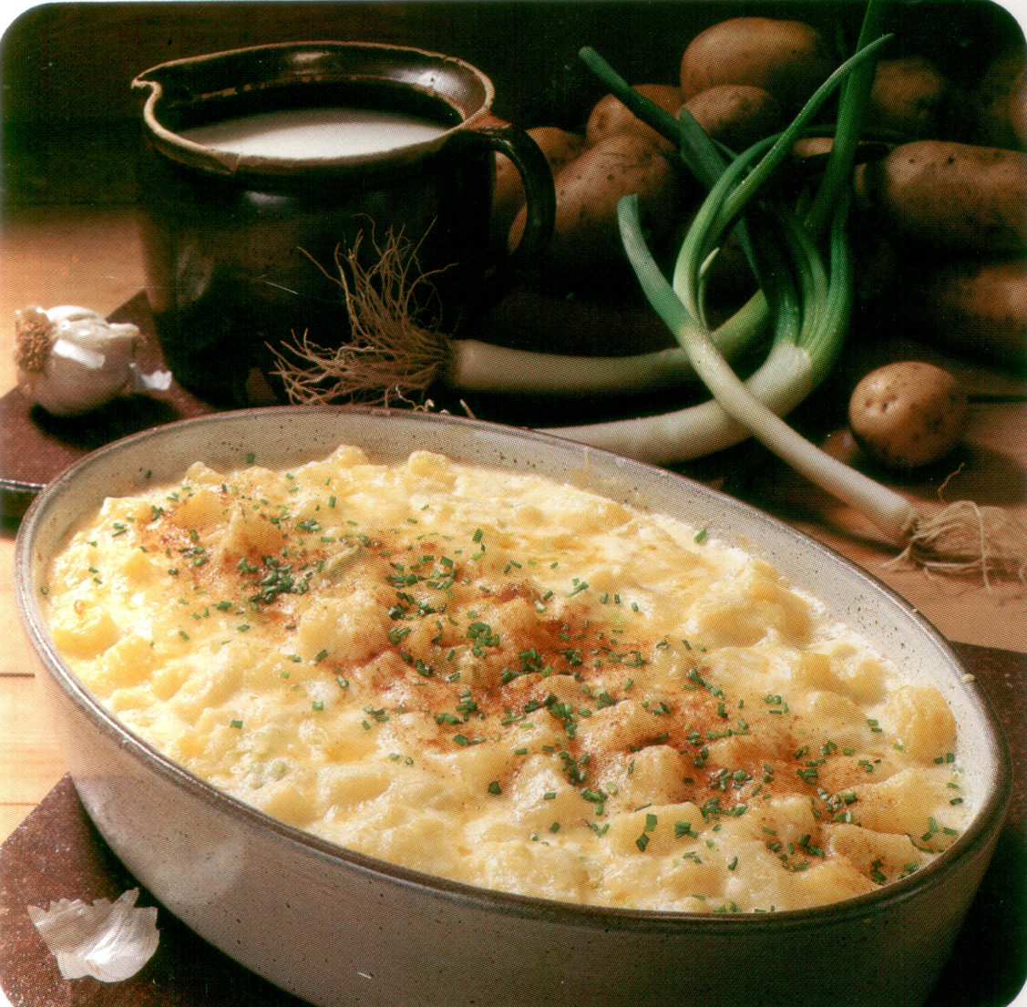 Pommes de terre fromagères