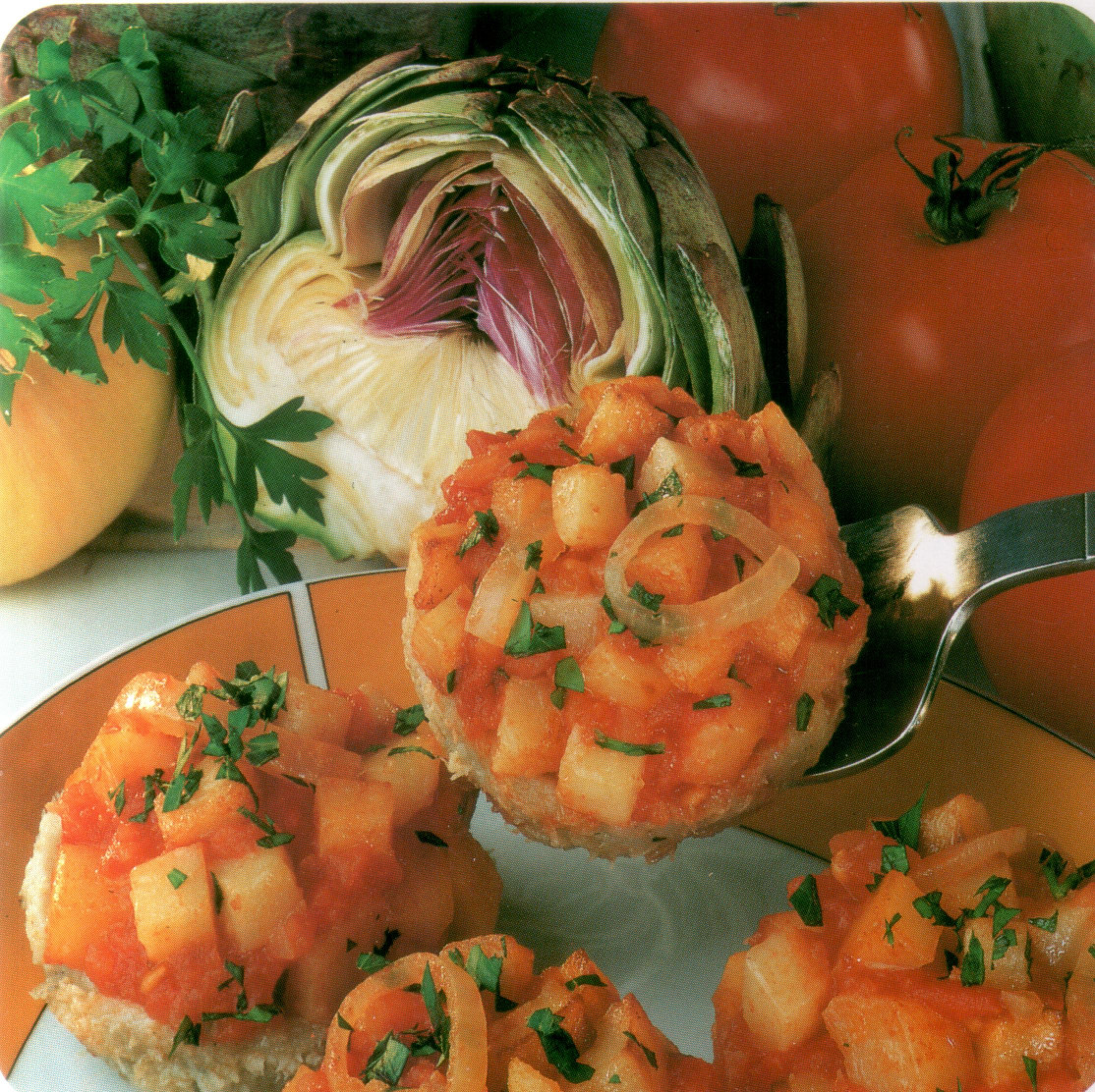 Pommes de terre sautées aux cœurs d'artichauts