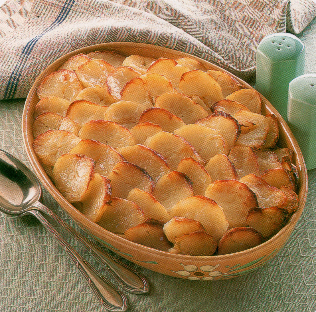 Gratin charcutier aux deux pommes