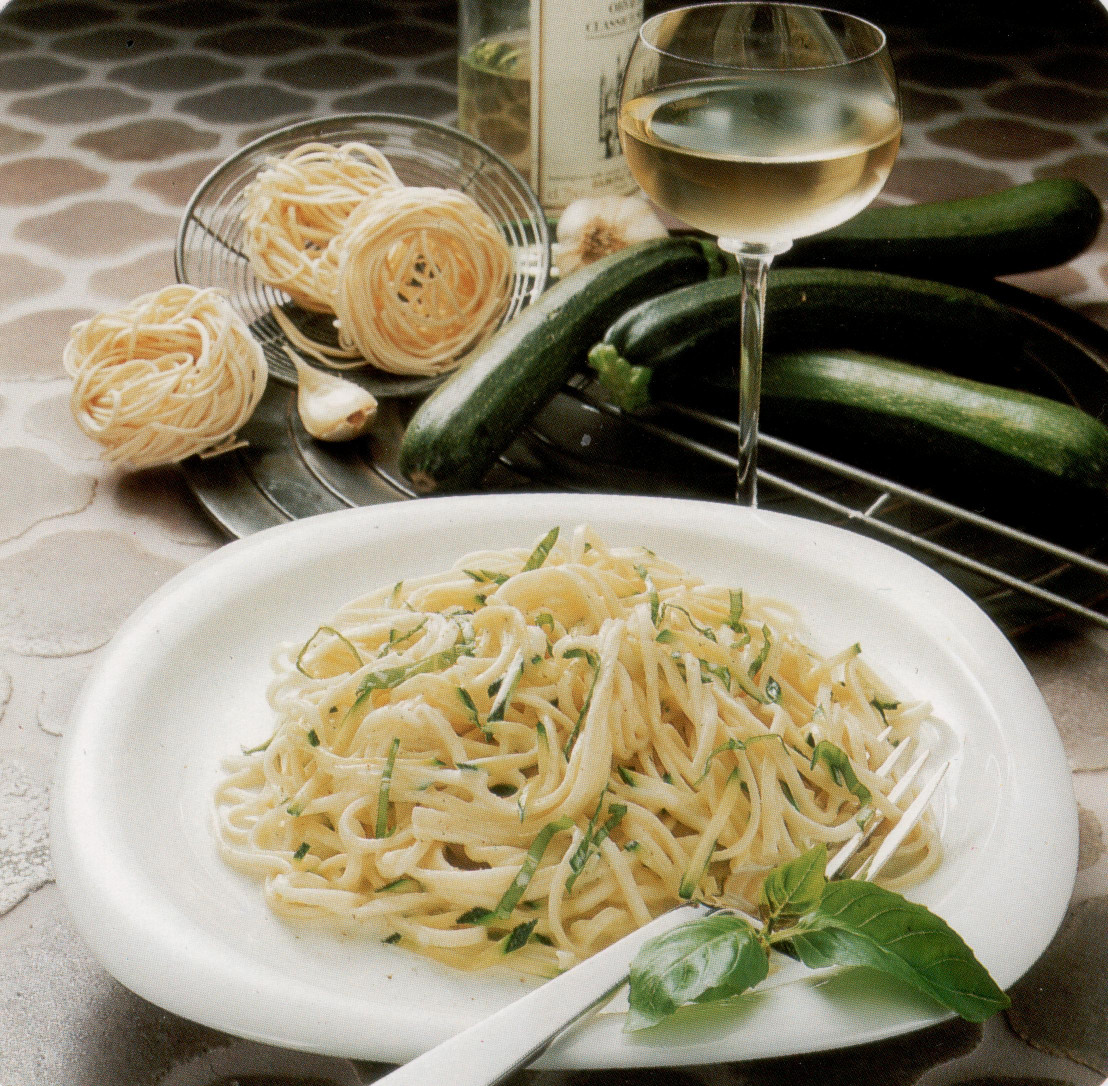 Nouilles aux courgettes