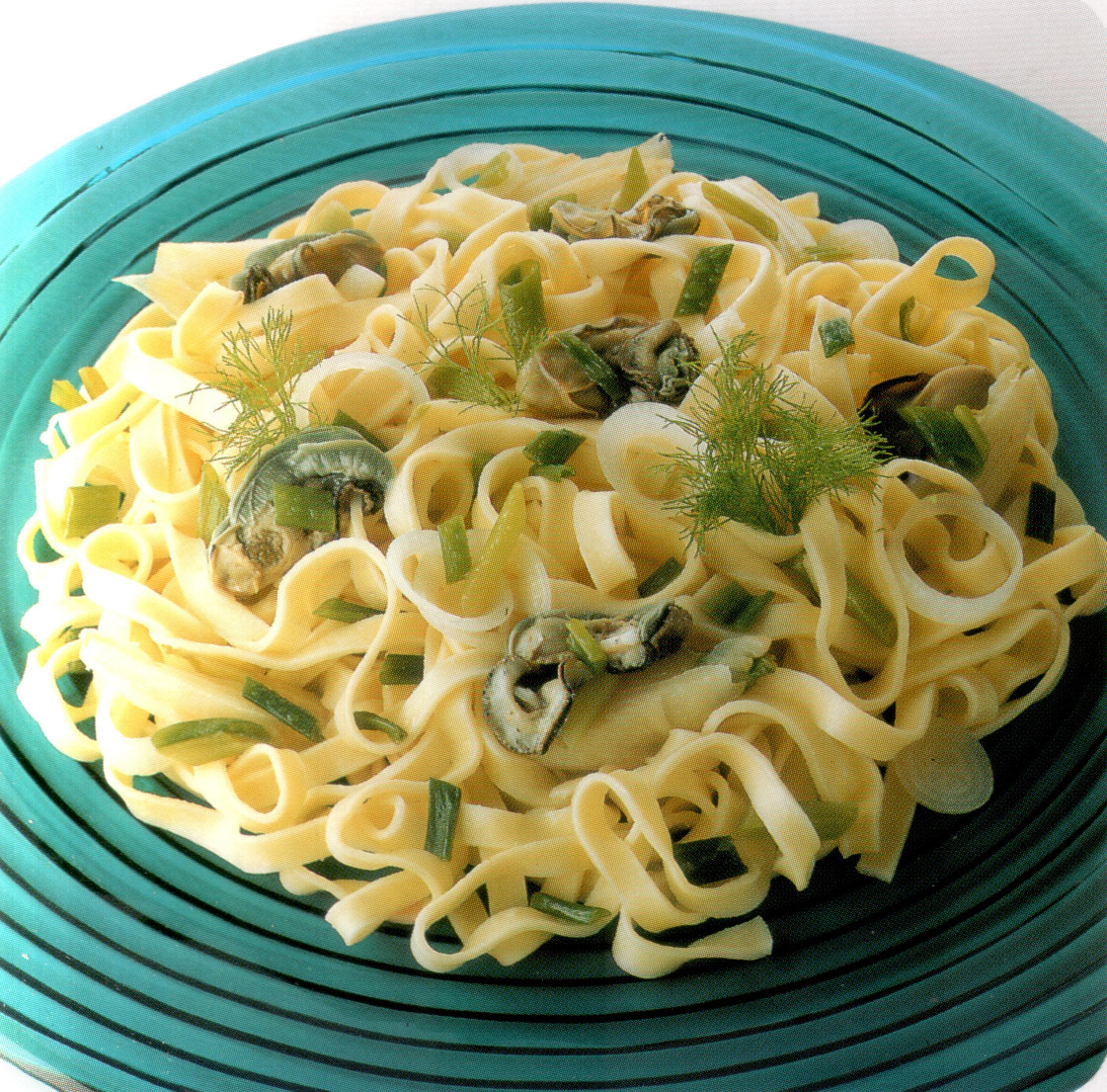 Tagliatelles aux huîtres et au fenouil