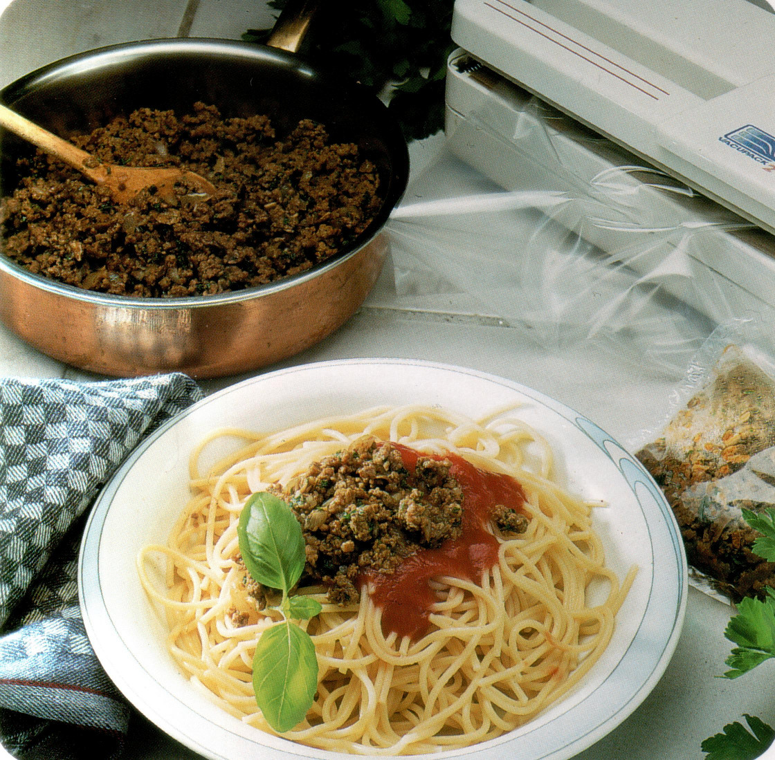 Spaghettis au canard