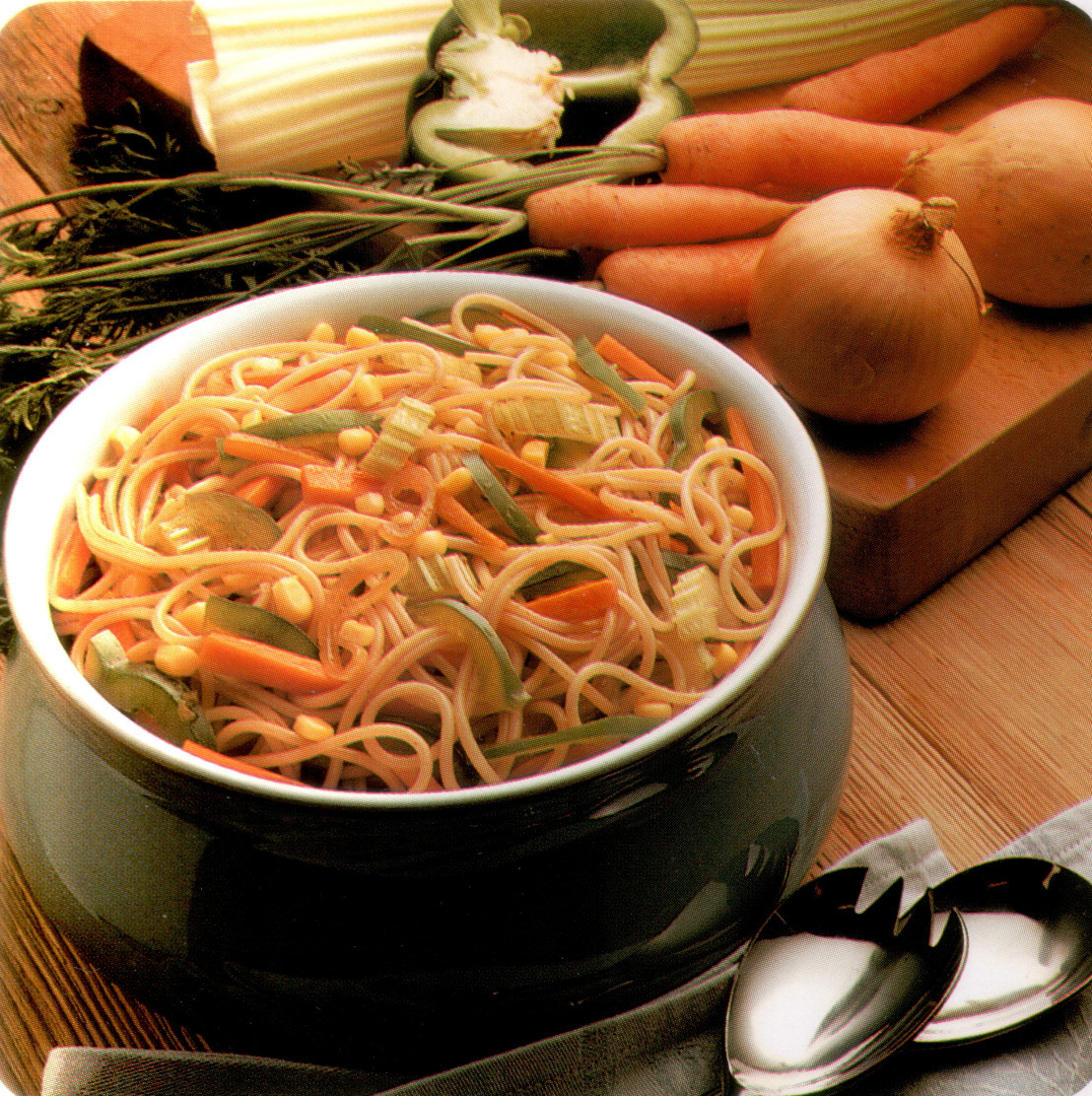 Spaghettis à l'orientale