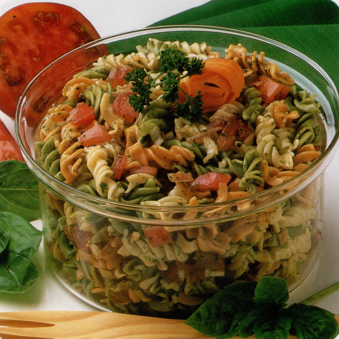 Salade bicolore aux cacahuètes