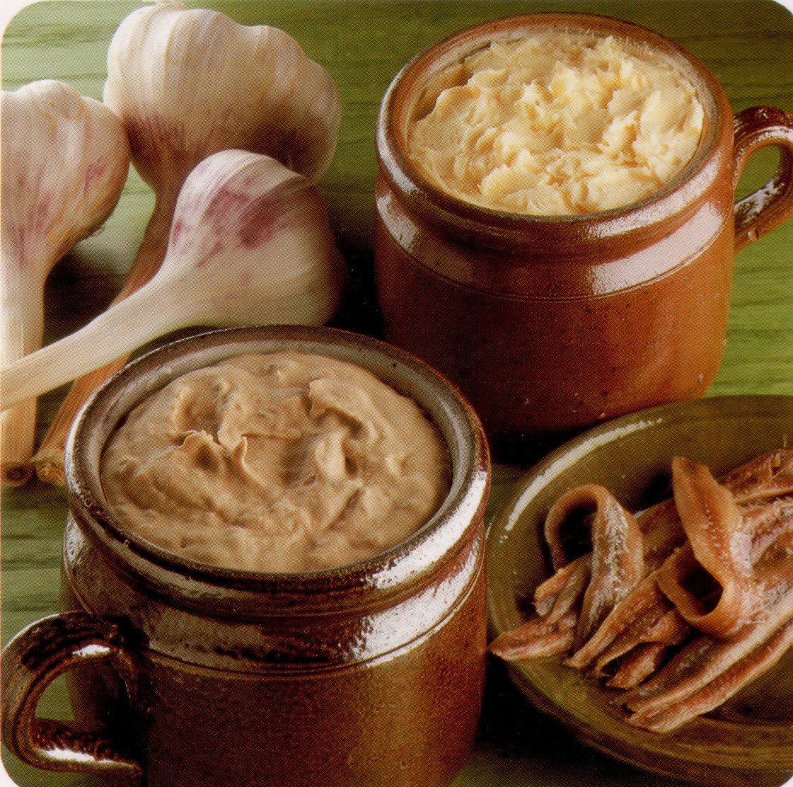 Beurre d'anchois - beurre d'ail