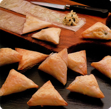 Triangles au fromage