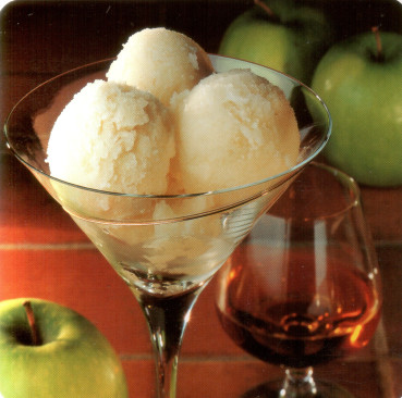 Granité pommes — calvados