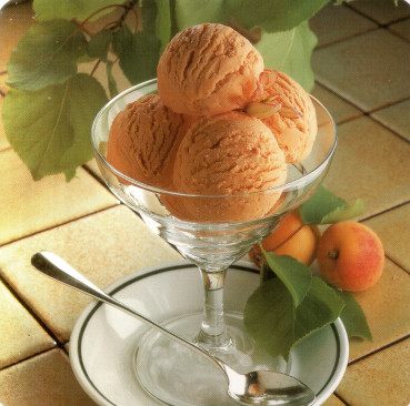 Sorbet à l'abricot