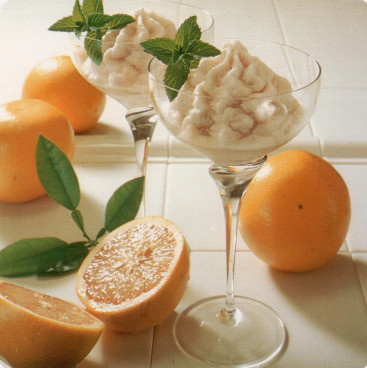 Sorbet au pamplemousse