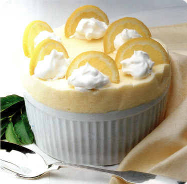 Soufflé glacé au citron