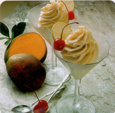 Sorbet à la mangue et au sauternes