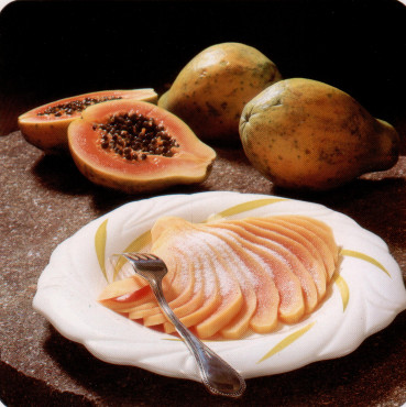 Papayes en éventail