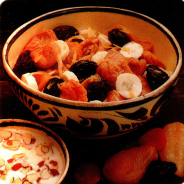 Compote de fruits secs