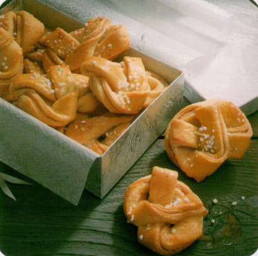 Tortillons à la vanille