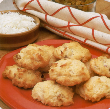 Rochers au fromage blanc et à la noix de coco