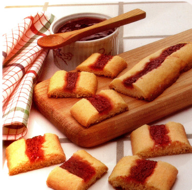 Biscuits à la confiture
