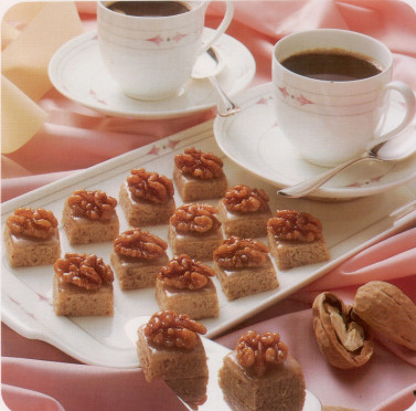 Petits fours aux noix