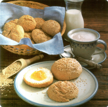 Petits pains au sésame