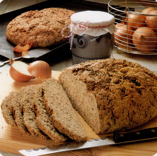 Pains aux oignons et au poivre