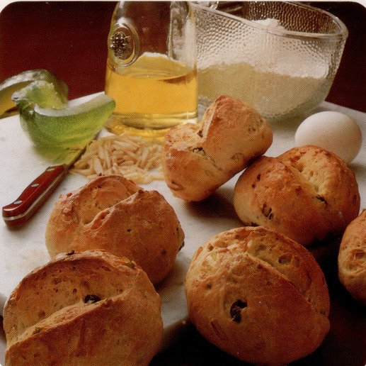 Petits pains aux fruits secs