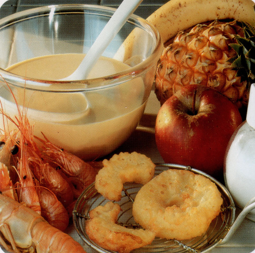 Pâtes pour beignets salés et sucrés