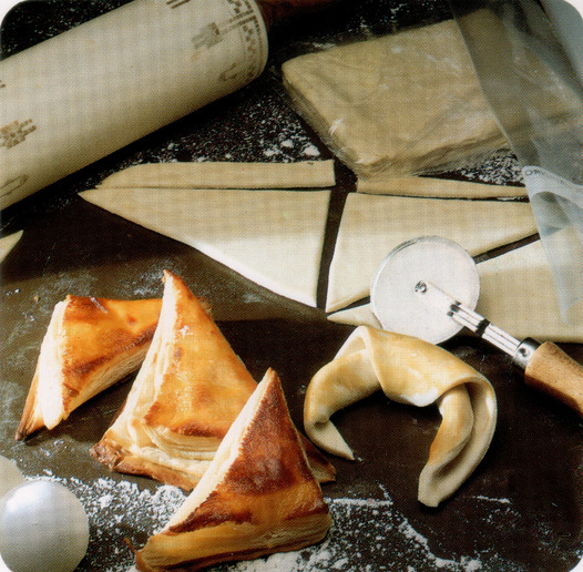 Feuilletés aux pruneaux et noix