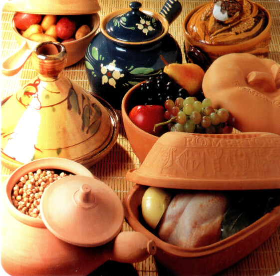 La cuisson dans les ustensiles de terre