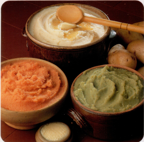 Les purées de légumes